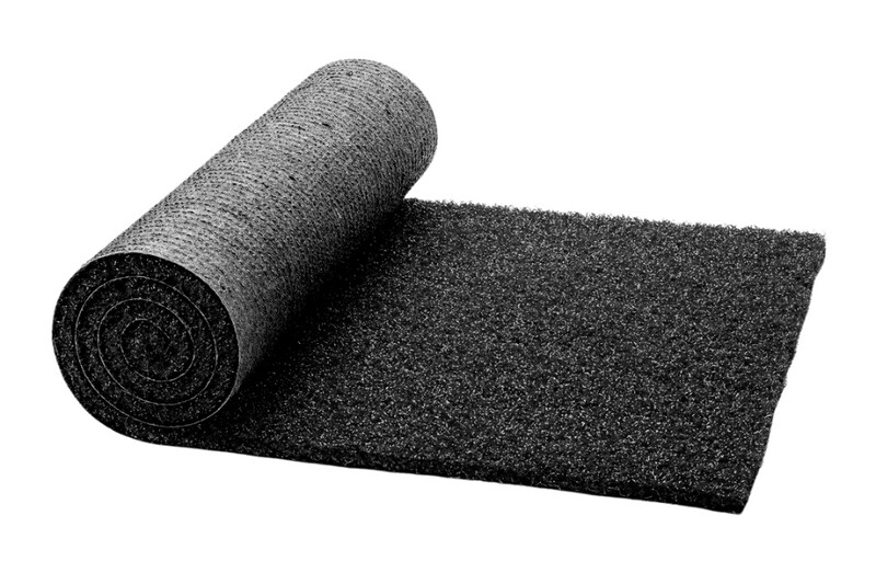 Atmospheric Black 18mm Play Area Artificial Grass Carpet