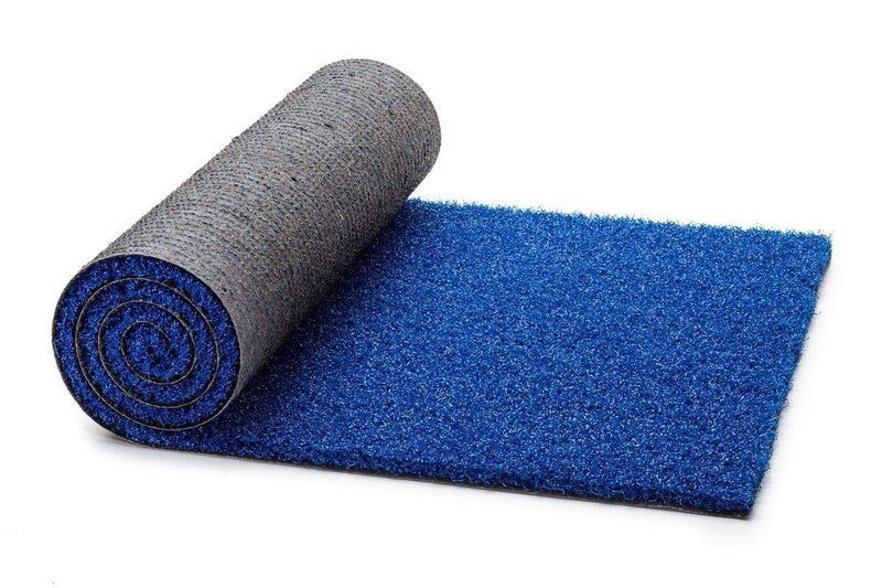 Atmospheric Blue 18mm Play Area Artificial Grass Carpet - Image 1 of 5