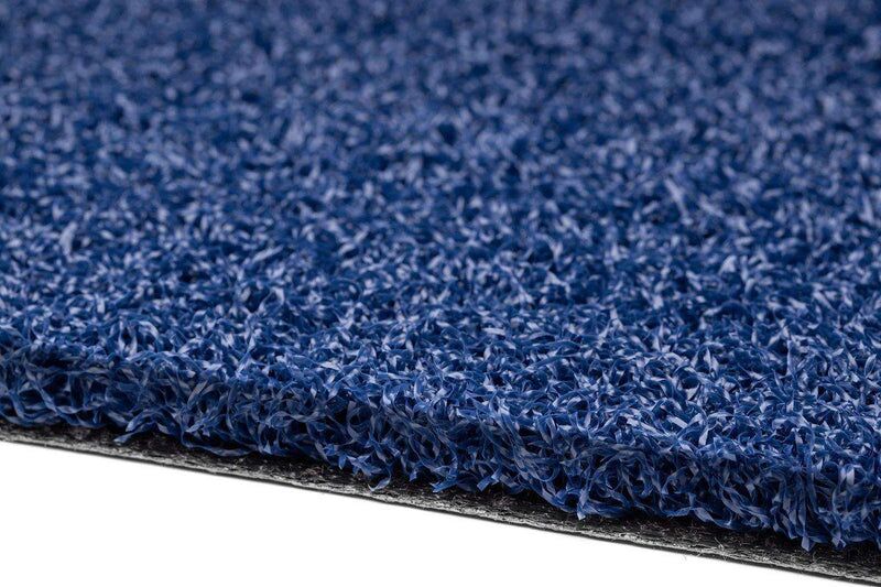Atmospheric Blue 18mm Play Area Artificial Grass Carpet - Image 2 of 5