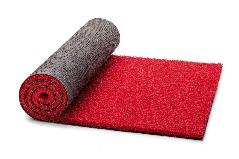Atmospheric Red 18mm Play Area Artificial Grass Carpet