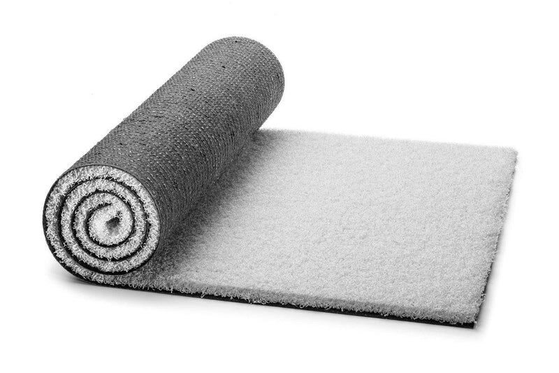 Atmospheric White 18mm Play Area Artificial Grass Carpet - Image 1 of 5