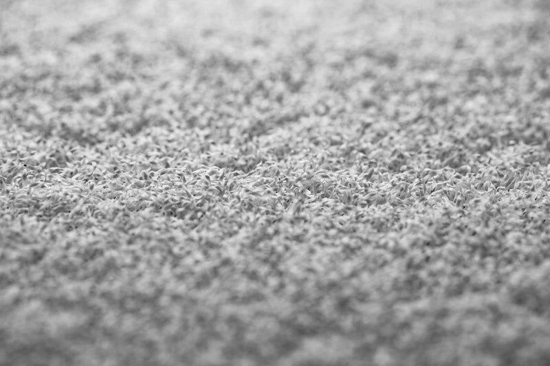 Atmospheric White 18mm Play Area Artificial Grass Carpet - Image 3 of 5