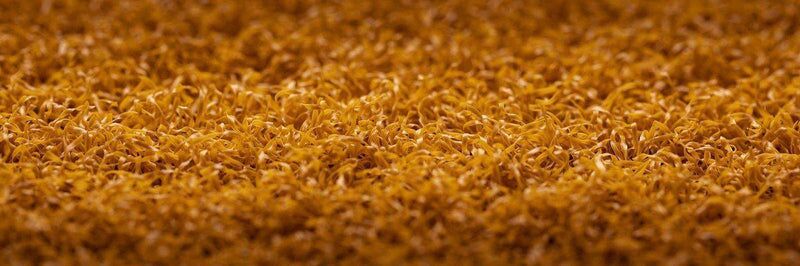 Atmospheric Yellow 18mm Play Area Artificial Grass Carpet - Image 3 of 5